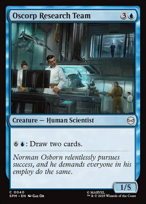 MTG Oscorp Research Team SPM 040 Regular Foil