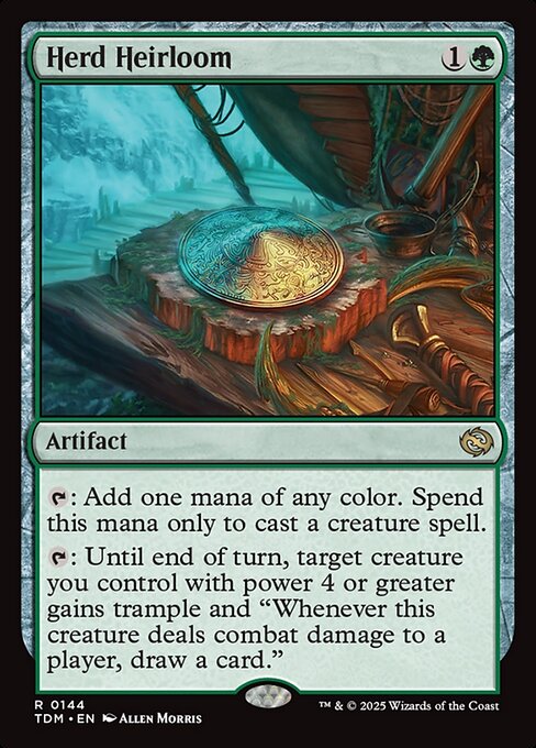 MTG Herd Heirloom TDM 144 Regular Nonfoil