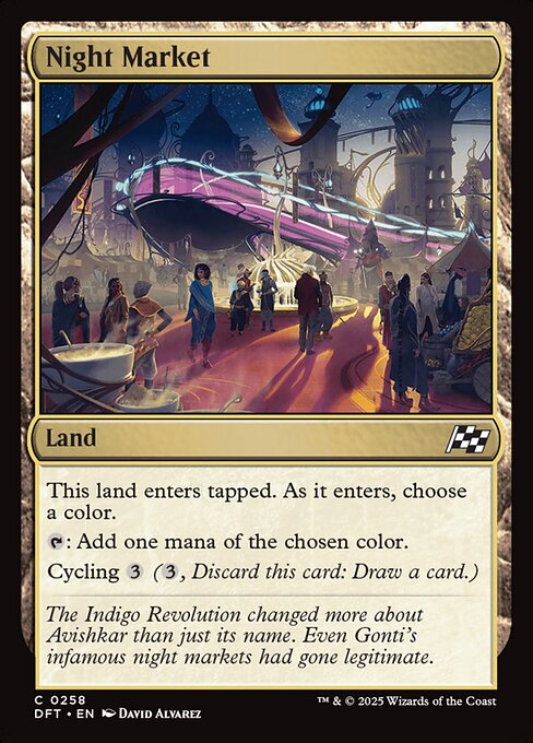 MTG Night Market DFT 258 Regular Foil