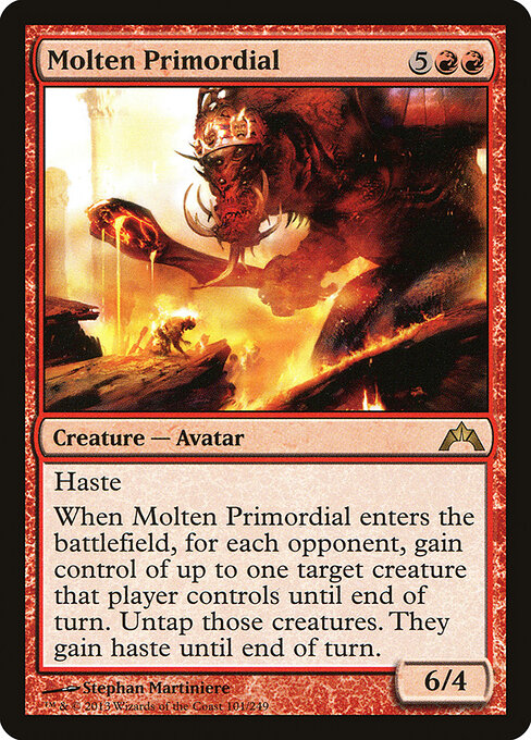 MTG Molten Primordial GTC 101 Regular Nonfoil