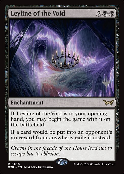 MTG Leyline of the Void PDSK 106p Promo Pack Nonfoil