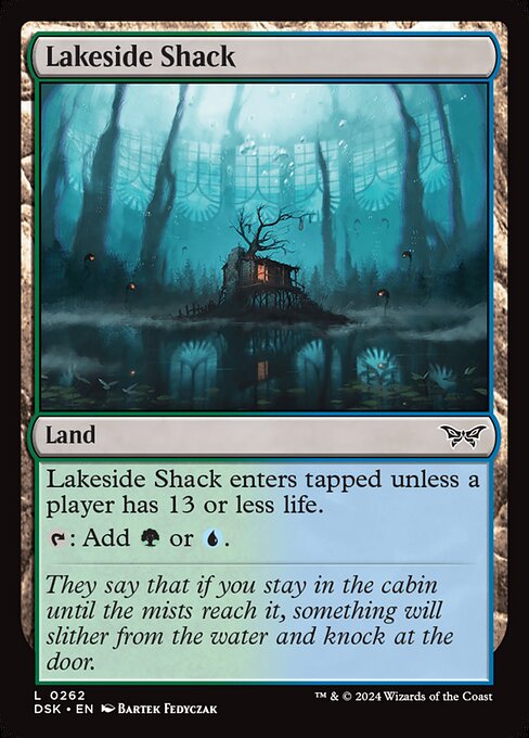 MTG Lakeside Shack DSK 262 Regular Nonfoil