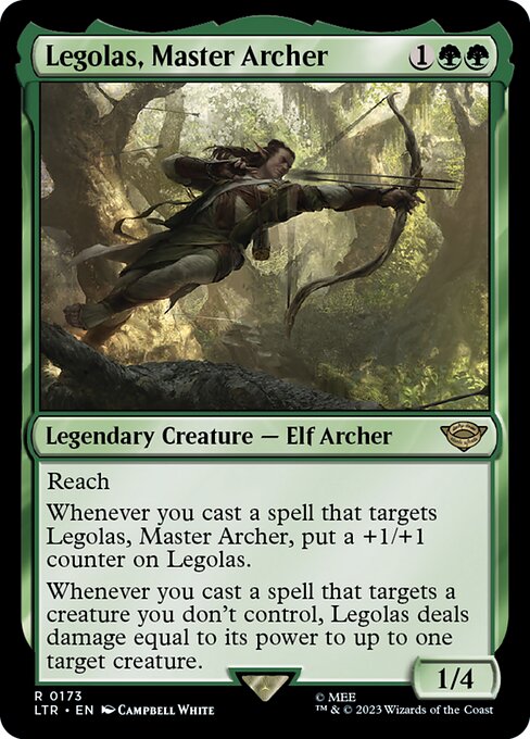 MTG Legolas, Master Archer LTR 173 Regular Foil