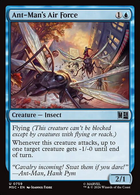MTG Ant-Man's Air Force MSC 759 Regular Foil