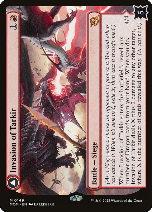 MTG Invasion of Tarkir // Defiant Thundermaw MOM 149 Regular Nonfoil