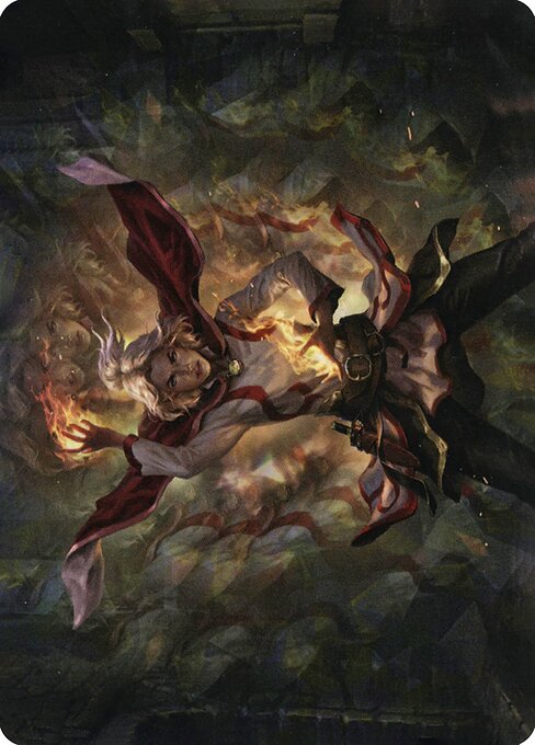 MTG Delina, Wild Mage AAFR 031 Art Card