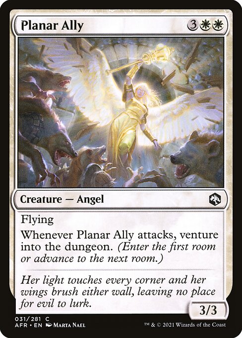MTG Planar Ally AFR 031 Regular Nonfoil