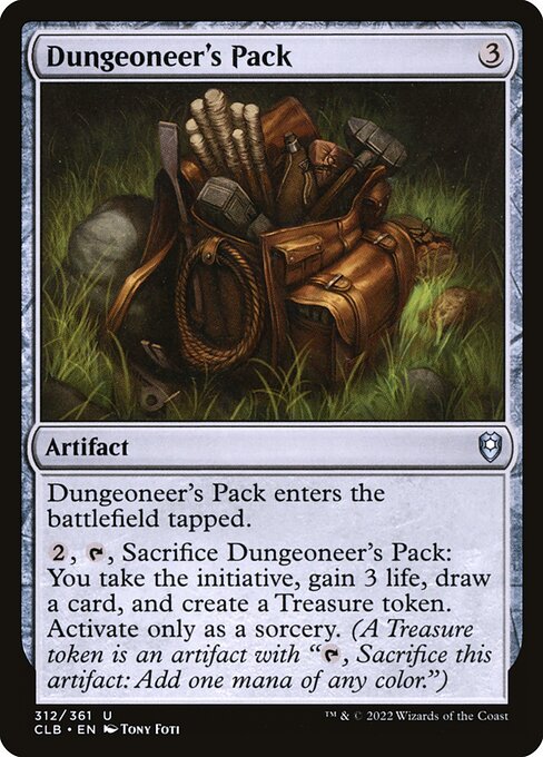 MTG Dungeoneer's Pack CLB 312 Regular Foil