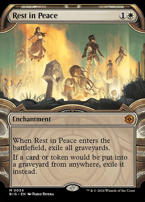 MTG Rest in Peace BIG 034 Showcase Vault Frame Nonfoil
