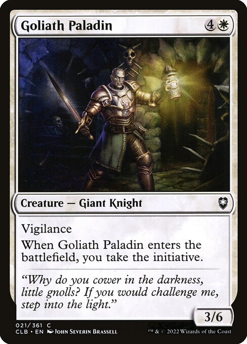 MTG Goliath Paladin CLB 021 Regular Nonfoil