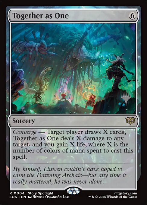 MTG Together as One PSOS 004P Promo Pack Foil