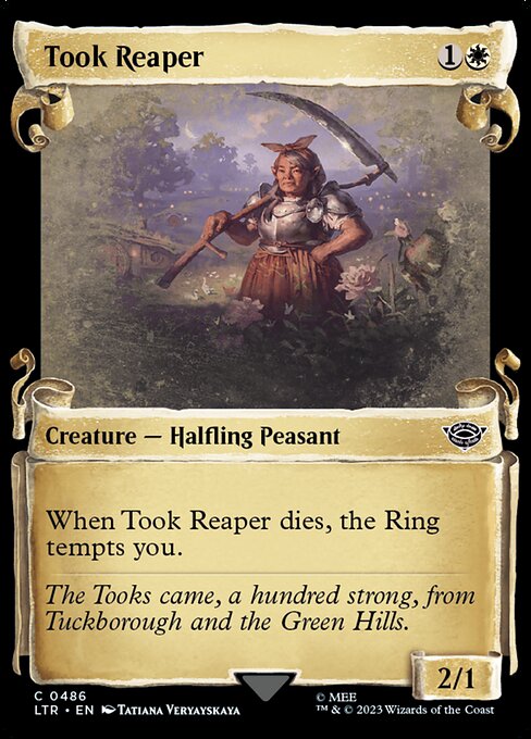 MTG Took Reaper LTR 486 Showcase Scrolls of Middle-earth Nonfoil