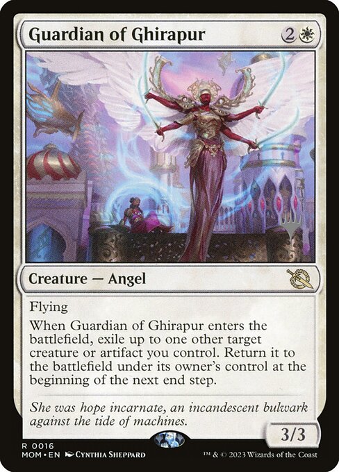 MTG Guardian of Ghirapur PMOM 016p Promo Pack Foil