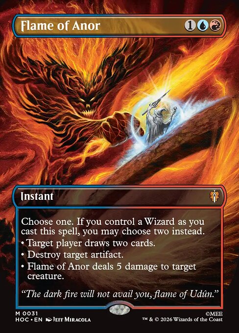 MTG Flame of Anor HOC 031 Regular Nonfoil
