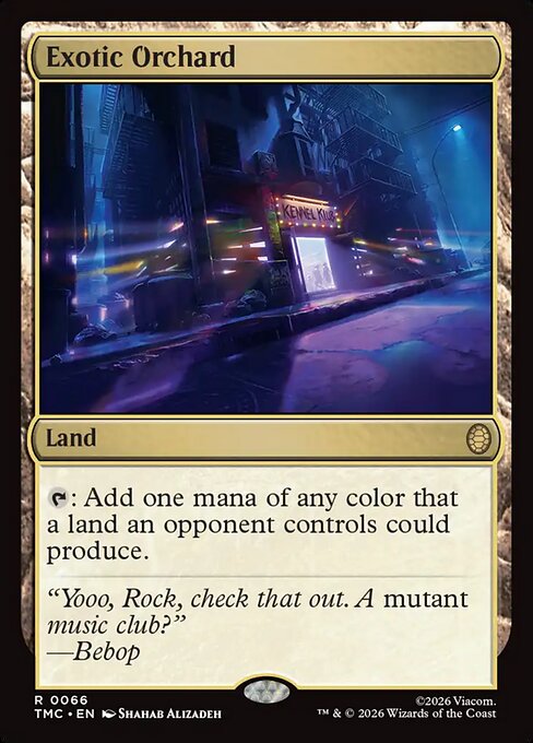 MTG Exotic Orchard TMC 066 Regular Surge Foil