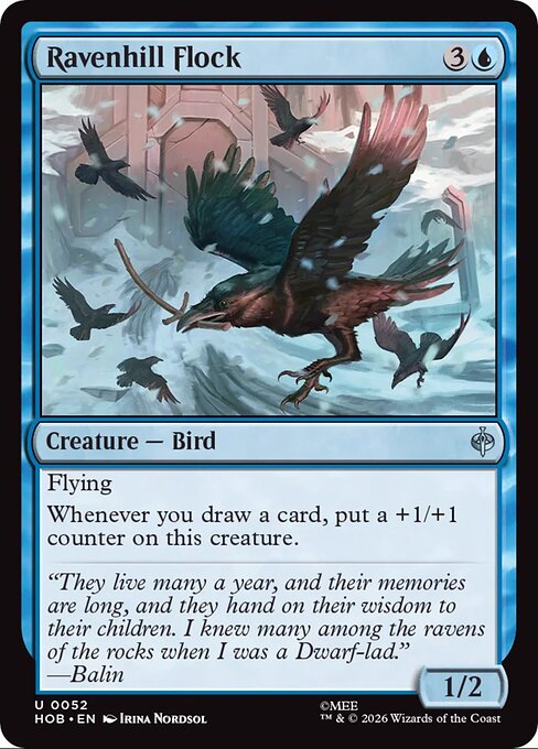 MTG Ravenhill Flock HOB 052 Regular Nonfoil