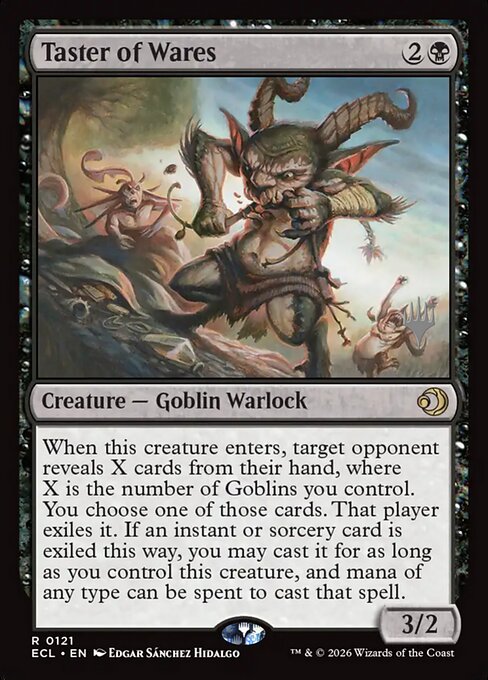 MTG Taster of Wares PECL 121p Promo Pack Foil