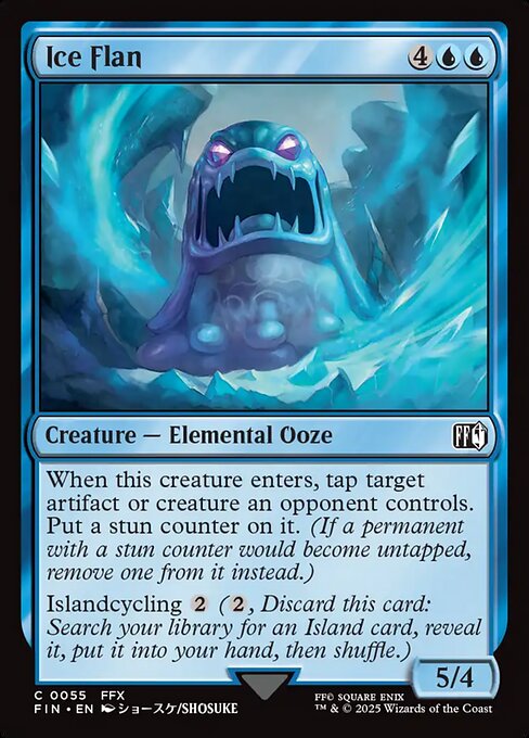 MTG Ice Flan FIN 055 Regular Foil