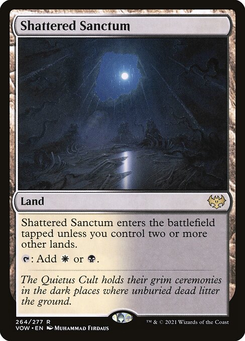 MTG Shattered Sanctum VOW 264 Standard Foil front