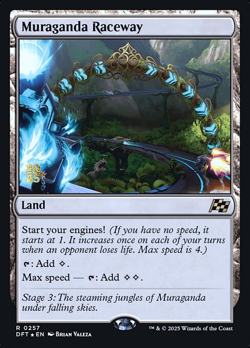 MTG Muraganda Raceway PDFT 257s Prerelease Foil