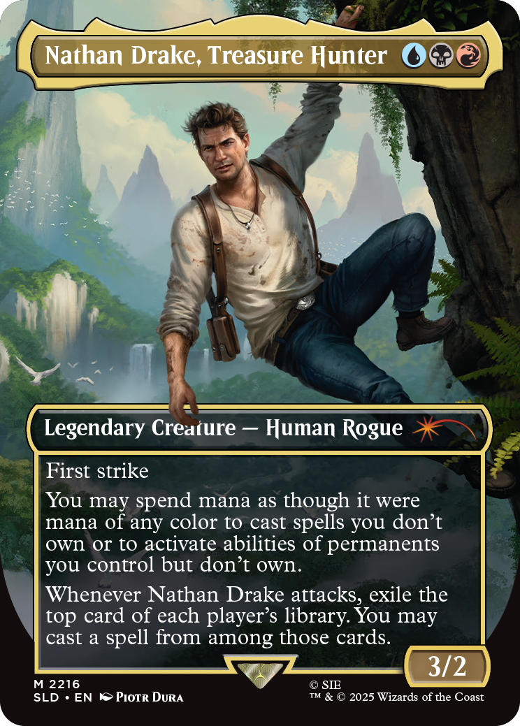 Magic Secret Lair x Uncharted (Non-Foil)