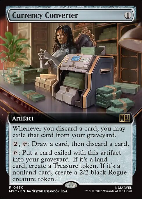 MTG Currency Converter MSC 430 Extended Art Nonfoil
