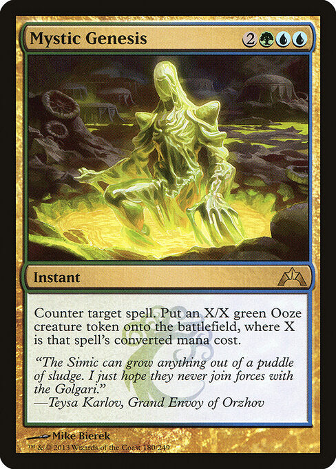 MTG Mystic Genesis GTC 180 Regular Foil