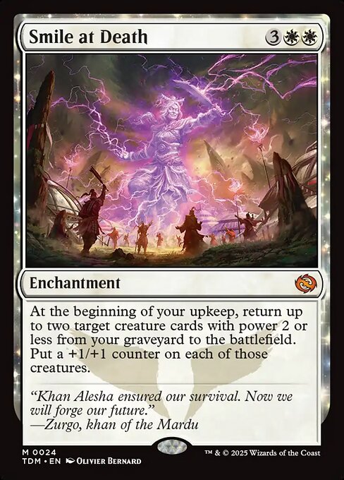 MTG Smile at Death TDM 024 Regular Foil