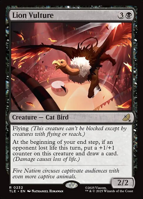 MTG Lion Vulture [TLE 232] Nonfoil