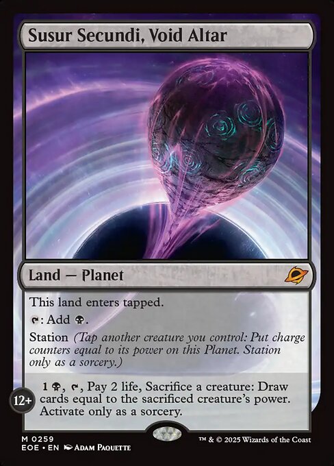 MTG Susur Secundi, Void Altar EOE 259 Regular Nonfoil