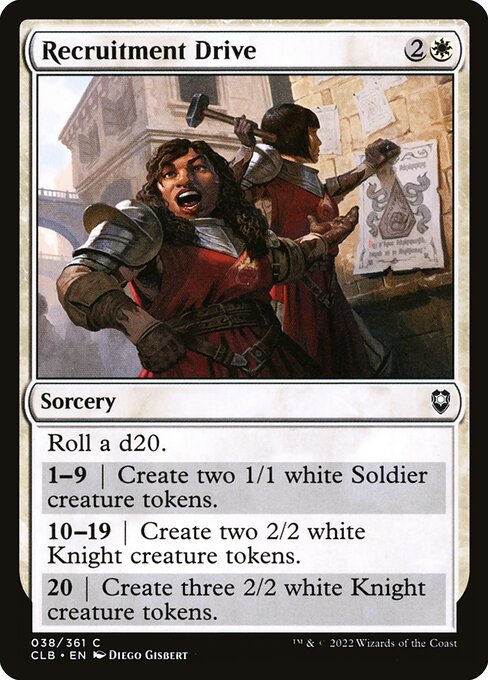 MTG Recruitment Drive CLB 038 Regular Foil