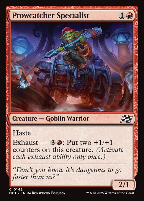 MTG Prowcatcher Specialist DFT 142 Regular Foil