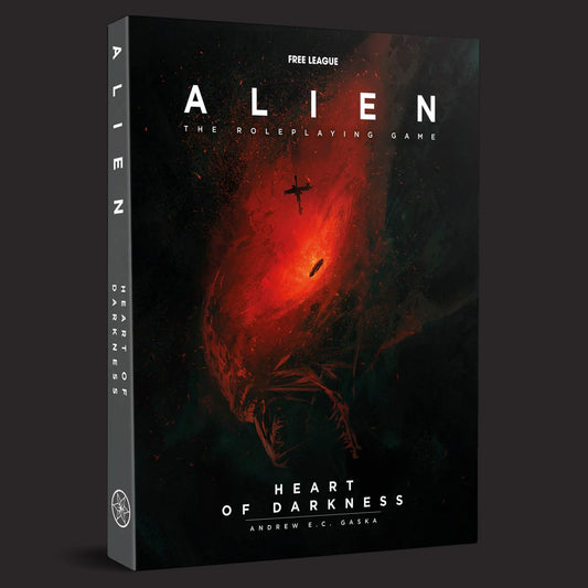 ALIEN RPG Heart of Darkness front cover and product presentation