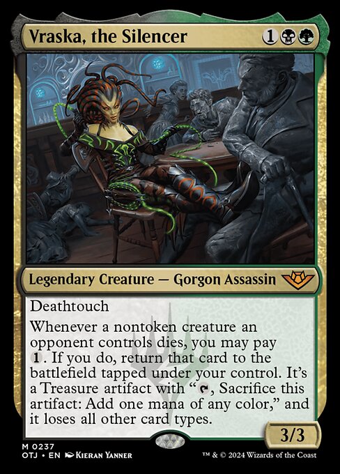 MTG Vraska, the Silencer OTJ 237 Regular Foil