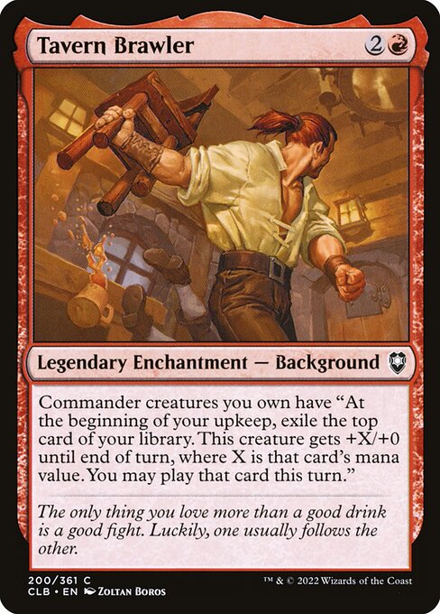 MTG Tavern Brawler CLB 200 Regular Nonfoil