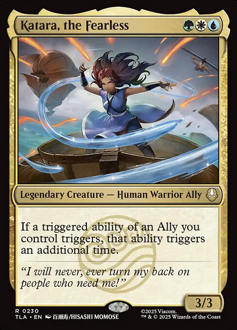 MTG Katara, the Fearless TLA 230 Regular Foil