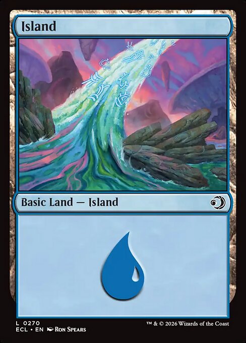 MTG Island ECL 270 Regular Foil