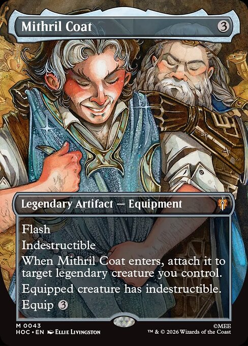 MTG Mithril Coat HOC 043 Regular Foil