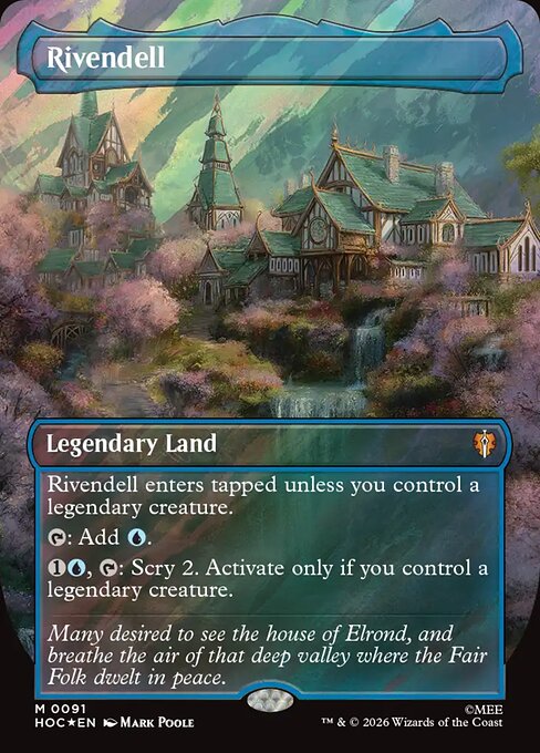MTG Rivendell HOC 091 Regular Nonfoil