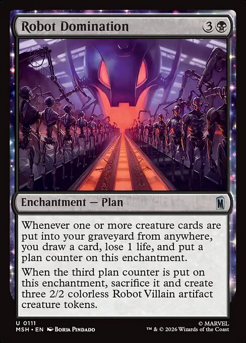 MTG Robot Domination MSH 111 Regular Nonfoil