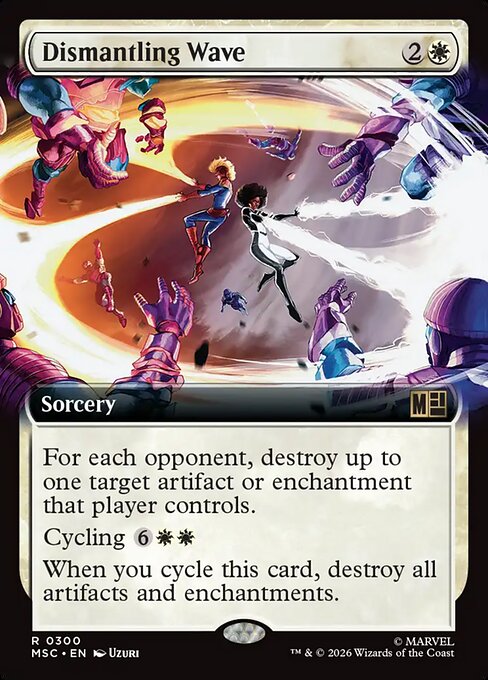 MTG Dismantling Wave MSC 300 Extended Art Nonfoil