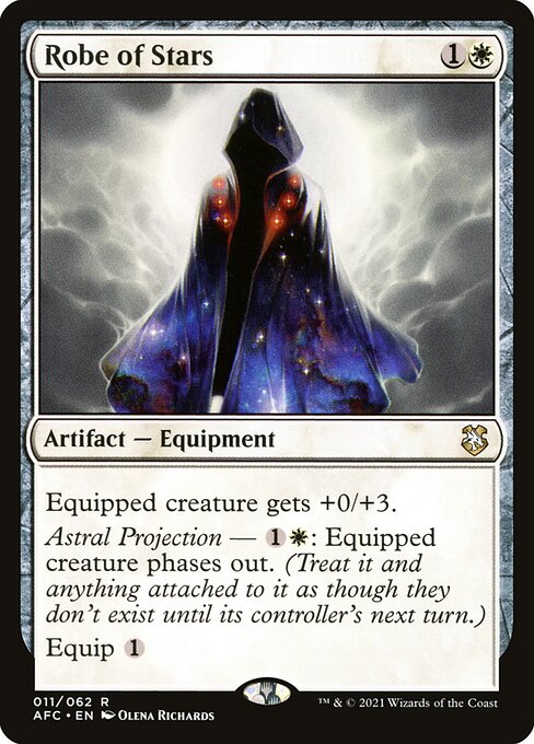 MTG Robe of Stars AFC 011 Standard Nonfoil