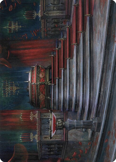 MTG Edgar Markov's Coffin AVOW 060 Art Card Nonfoil front