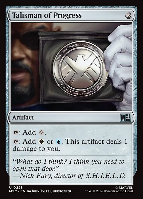 MTG Talisman of Progress MSC 221 Regular Nonfoil