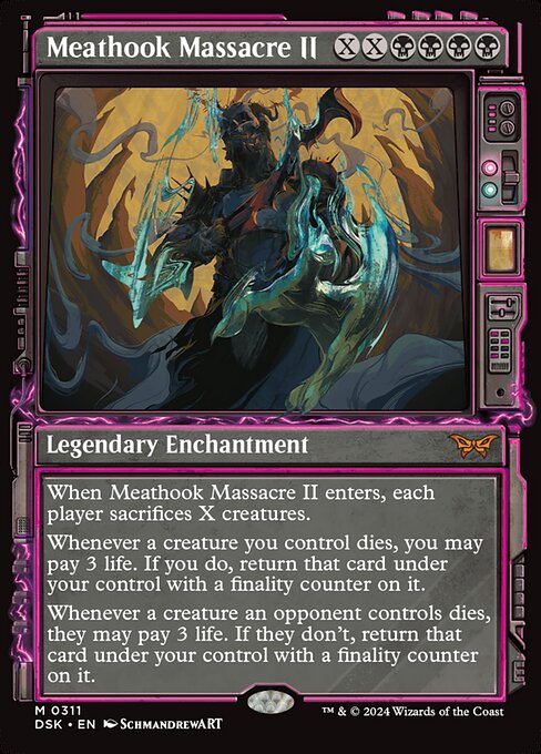 MTG Meathook Massacre II DSK 311 Paranormal Frame Nonfoil
