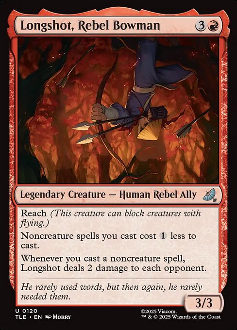 MTG Longshot, Rebel Bowman [TLE 120] Nonfoil