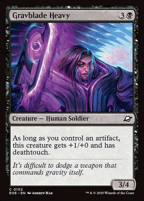 MTG Gravblade Heavy EOE 102 Regular Nonfoil
