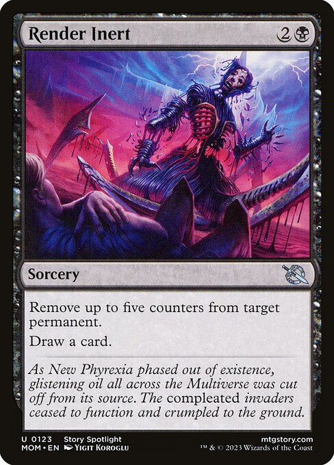 MTG Render Inert MOM 123 Regular Nonfoil