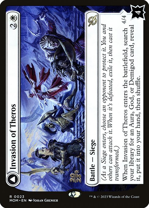 MTG Invasion of Theros // Ephara, Ever-Sheltering PMOM 023s Prerelease Foil