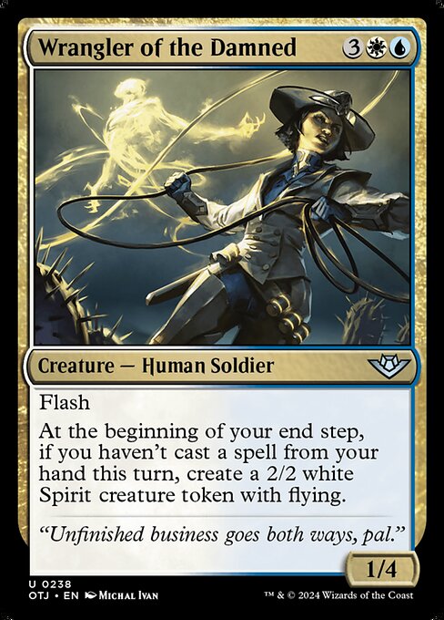 MTG Wrangler of the Damned OTJ 238 Regular Nonfoil
